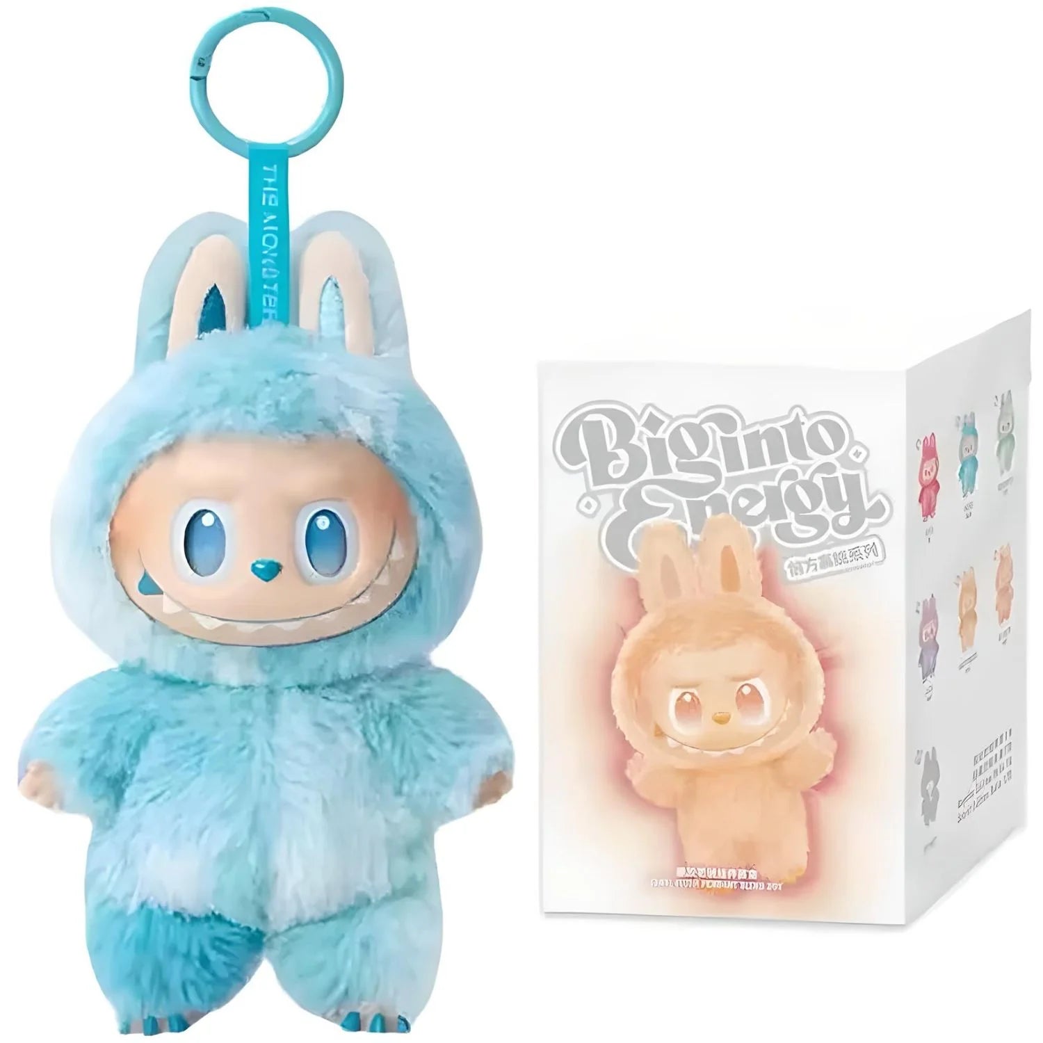JoyMates Labubu Monster Keychain Toy | Surprise Mystery Blind Box Collectible | Cute Energy Series Bag Charm for Kids & Gifts (Colour/Design as per Your Luck).