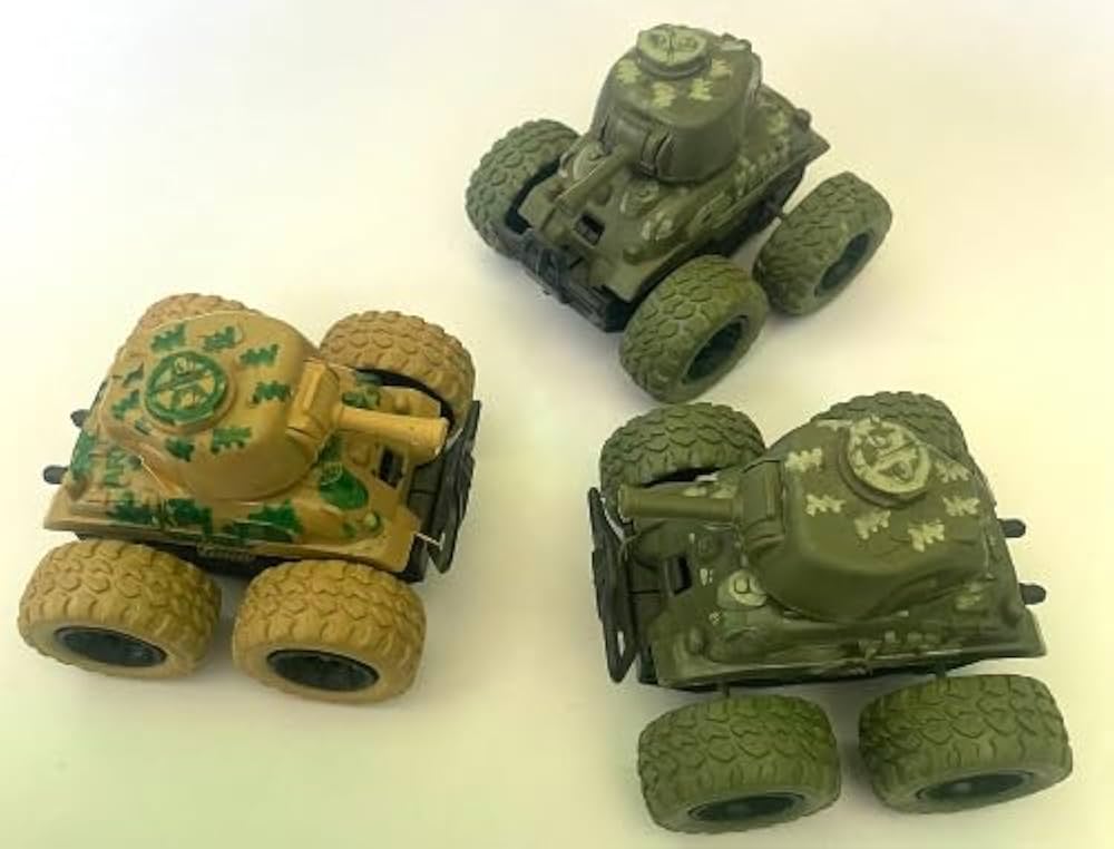 JoyMates Mini Monster Tanks Toy - PACK OF 3