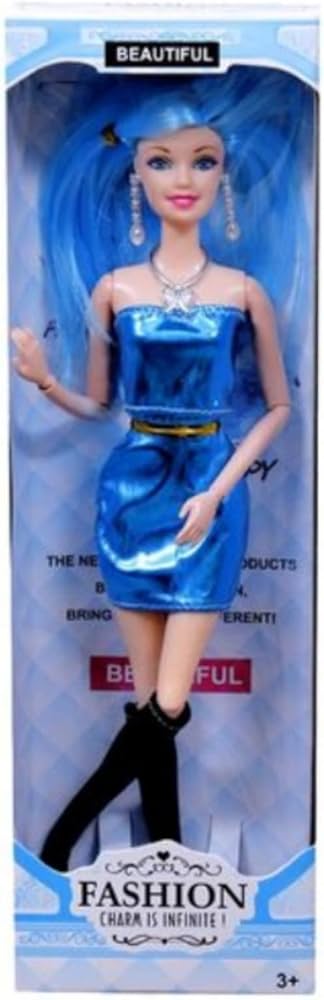 JoyMates Beautiful Fashion Doll with Fully Movable Hands and Legs (Any One).