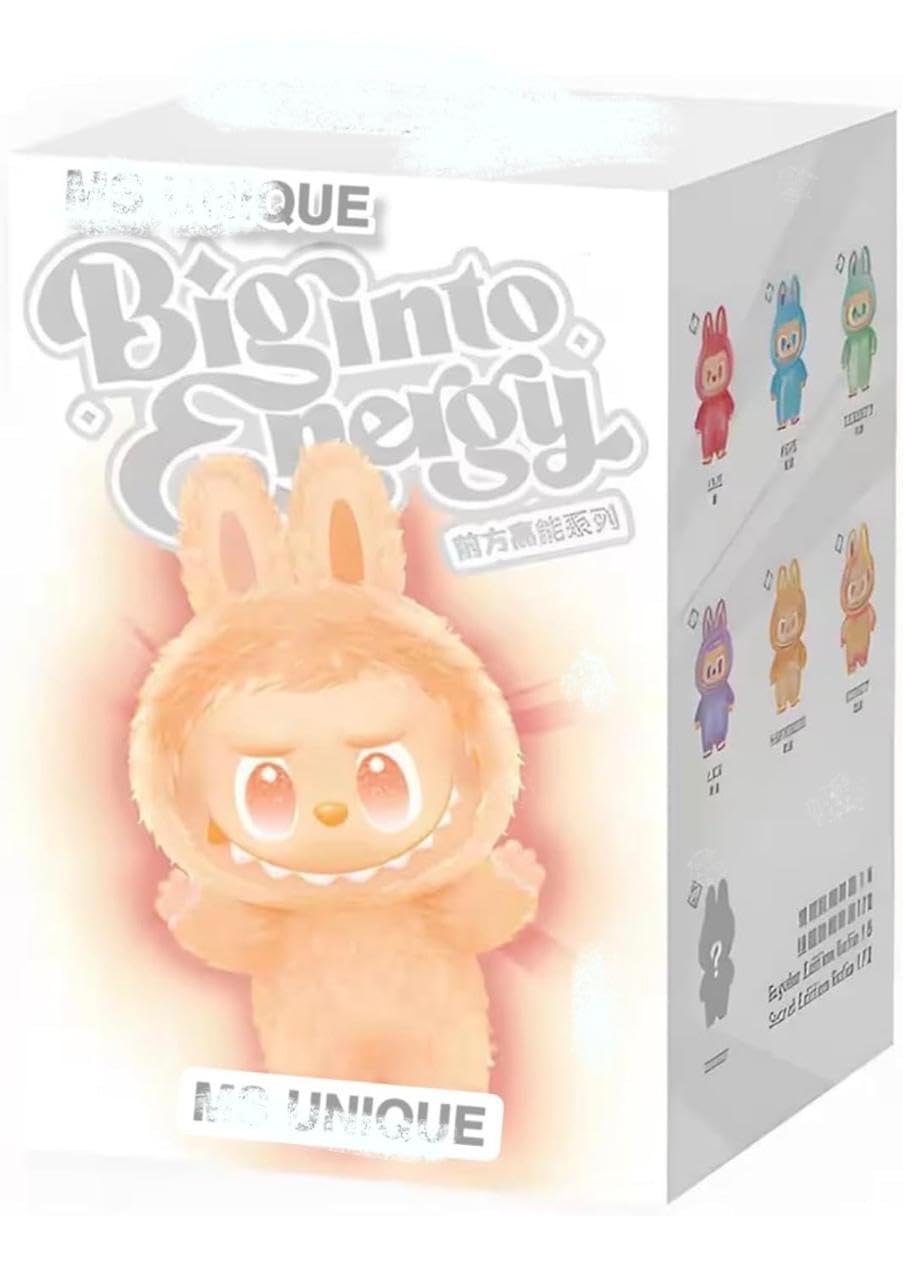 JoyMates Labubu Monster Keychain Toy | Surprise Mystery Blind Box Collectible | Cute Energy Series Bag Charm for Kids & Gifts (Colour/Design as per Your Luck).
