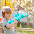 JoyMates Portable 19-Hole Electric Bubble Gun Machine for Kids, 5000+ Bubbles Per Minute, For Indoor & Outdoor Play.