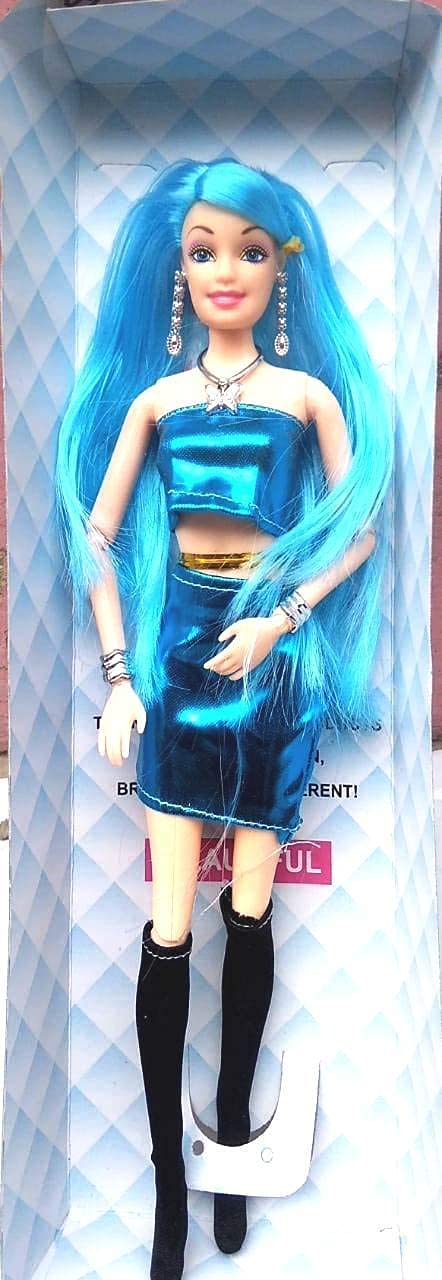 JoyMates Beautiful Fashion Doll with Fully Movable Hands and Legs (Any One).