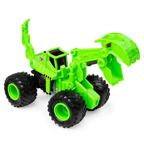 JoyMates Dirt Squad 3-Pack of Monster Trucks with Moving Parts, 1:64 Scale Die-Cast Vehicles.