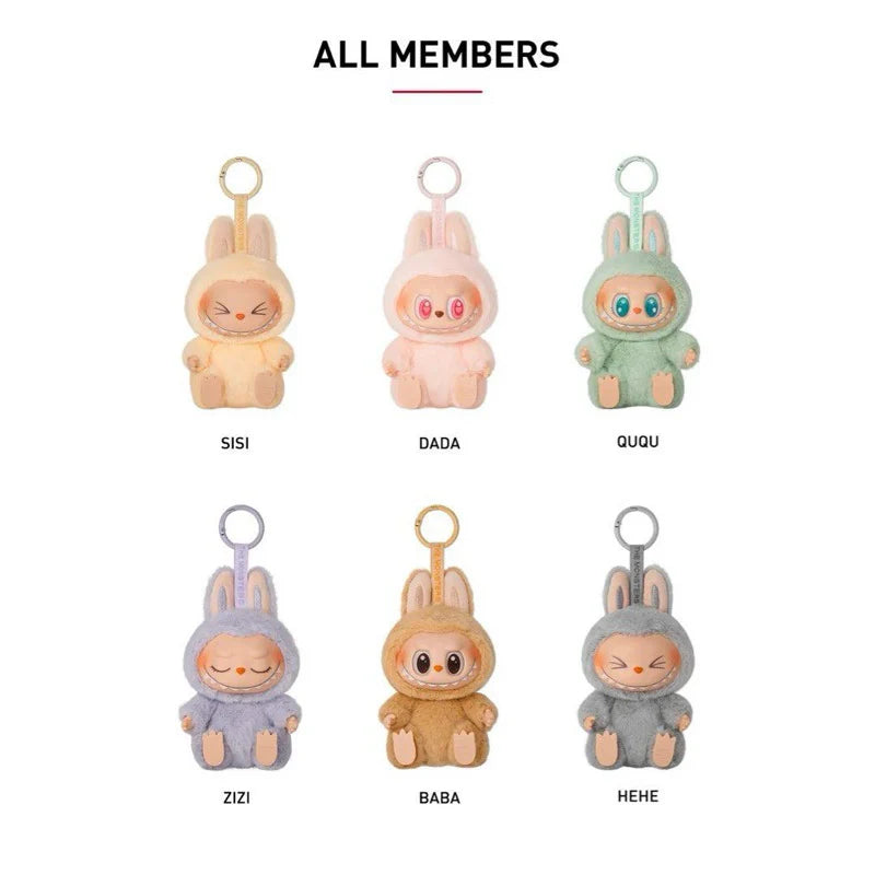 JoyMates Labubu Monster Keychain Toy | Surprise Mystery Blind Box Collectible | Cute Energy Series Bag Charm for Kids & Gifts (Colour/Design as per Your Luck).