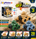 JoyMates Mini Monster Tanks Toy - PACK OF 3