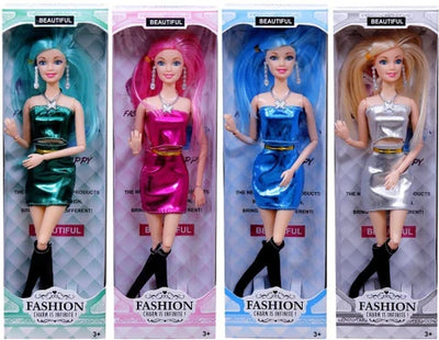JoyMates Beautiful Fashion Doll with Fully Movable Hands and Legs (Any One).