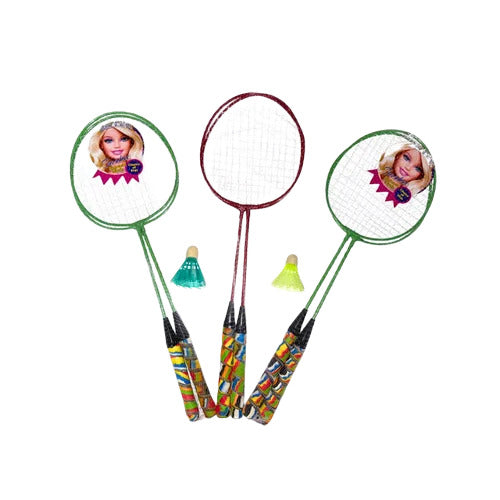 JoyMates Badminton Set Of - 3 (6 Rackets With 3 shuttlecock) Best Outdoor Activity For Kids.