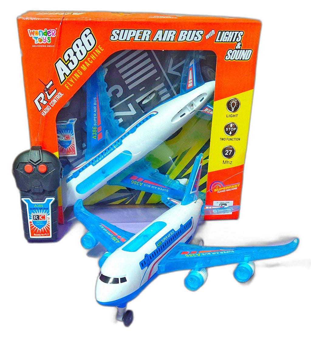 JoyMates Remote Control Airplane Toy with Lights & Easy Controls | RC Plane for Kids | JoyMates – Where Fun Takes Flight! 💙✈️