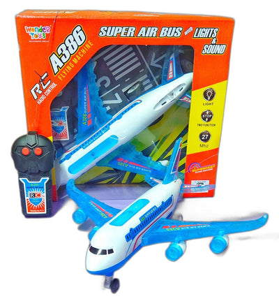 JoyMates Remote Control Airplane Toy with Lights & Easy Controls | RC Plane for Kids | JoyMates – Where Fun Takes Flight! 💙✈️