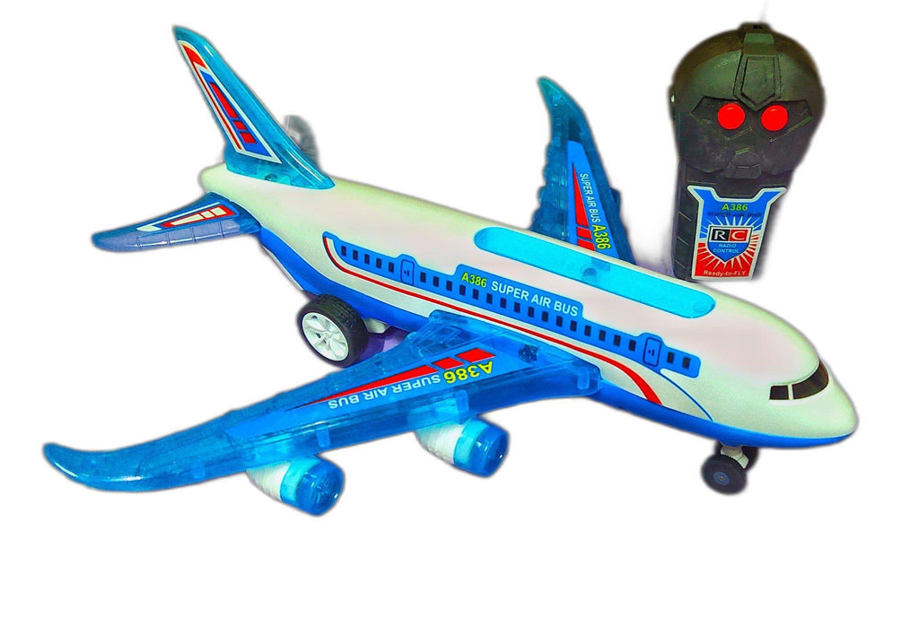 JoyMates Remote Control Airplane Toy with Lights & Easy Controls | RC Plane for Kids | JoyMates – Where Fun Takes Flight! 💙✈️