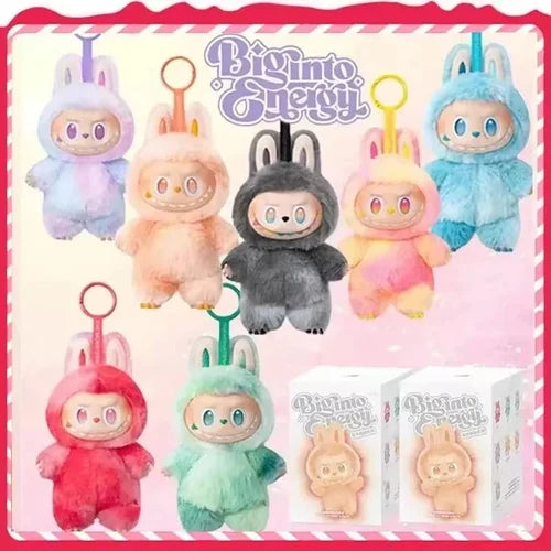 JoyMates Labubu Monster Keychain Toy | Surprise Mystery Blind Box Collectible | Cute Energy Series Bag Charm for Kids & Gifts (Colour/Design as per Your Luck).