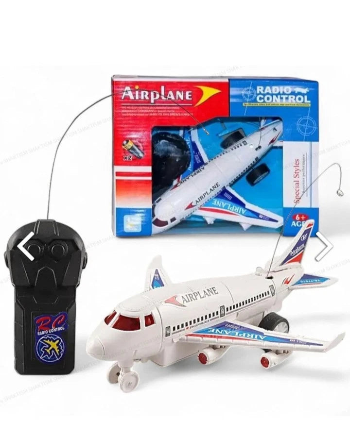 JoyMates Remote Control Airplane Toy with Lights & Easy Controls | RC Plane for Kids | JoyMates – Where Fun Takes Flight! 💙✈️